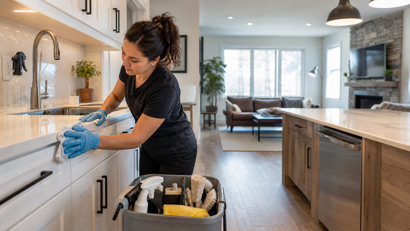 Full Home Deep Cleaning Service Checklist
