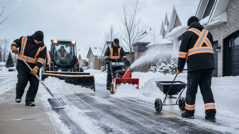 What Professional Snow Removal Services Include