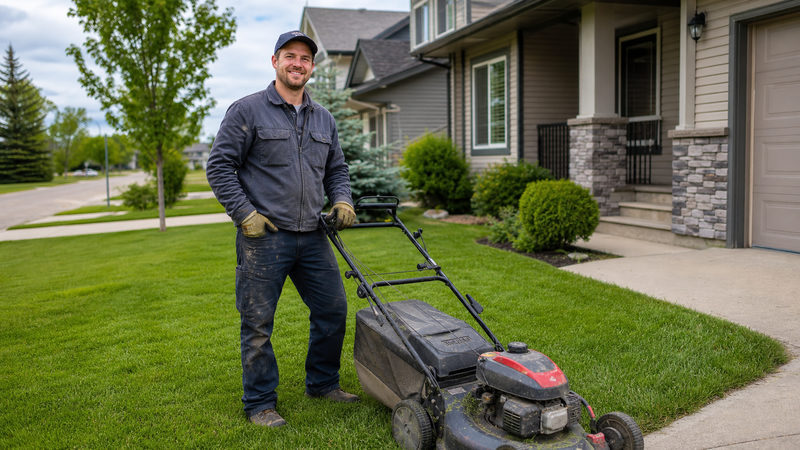 Lawn Care Service in Dawson Creek by PB Cleaning 24/7