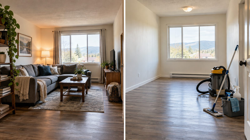 End of Tenancy Cleaning vs. Basic Cleaning